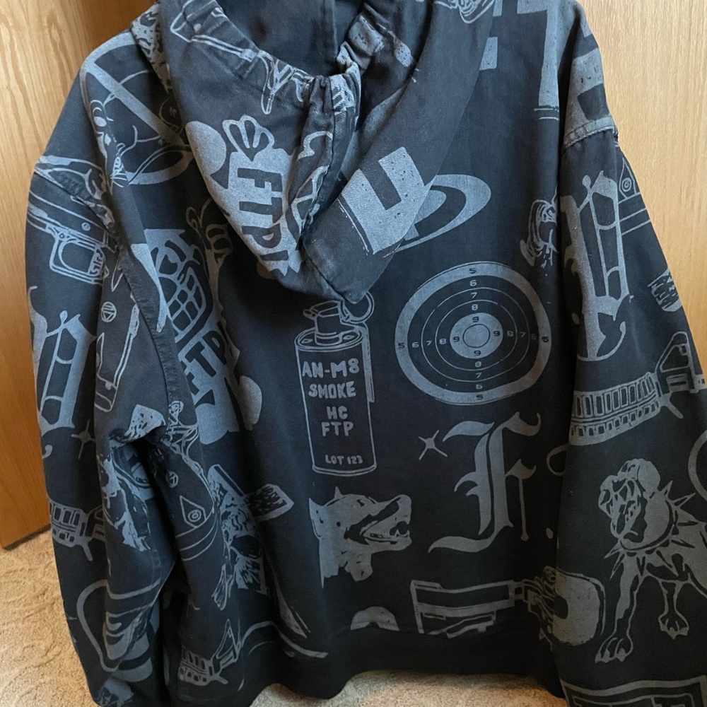 FTP denim psycho coat